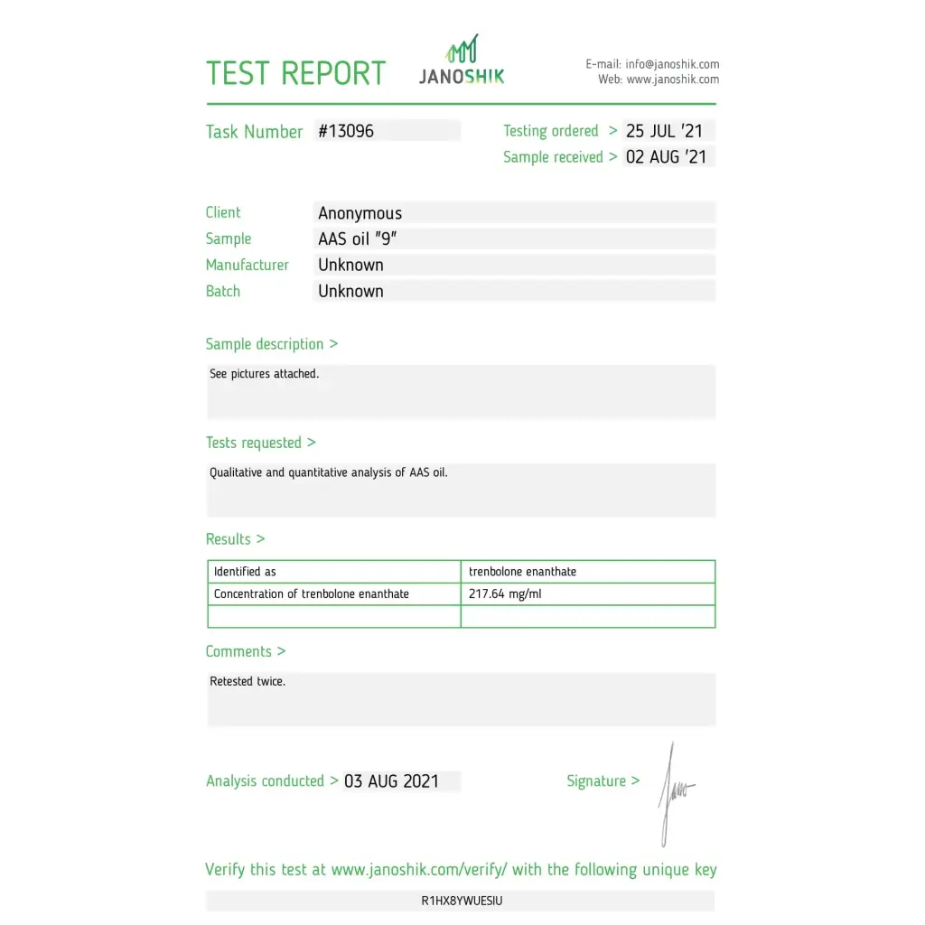 Trenbolone E 200